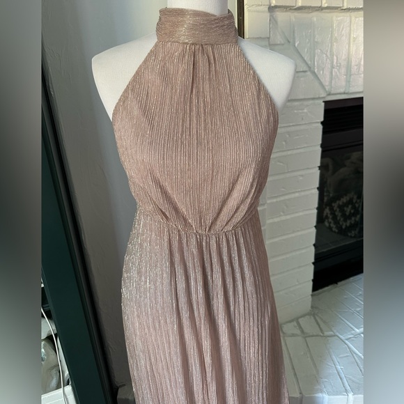 Show Me Your Mumu Collette Maxi Dress in Mauve - Sz medium - formal dress - gold - Picture 5 of 11